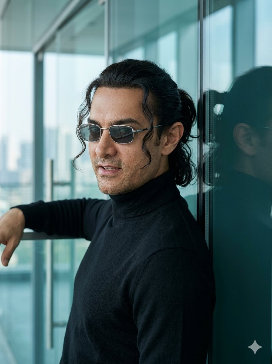 Cinematic Male Celebrity Portrait — example 2