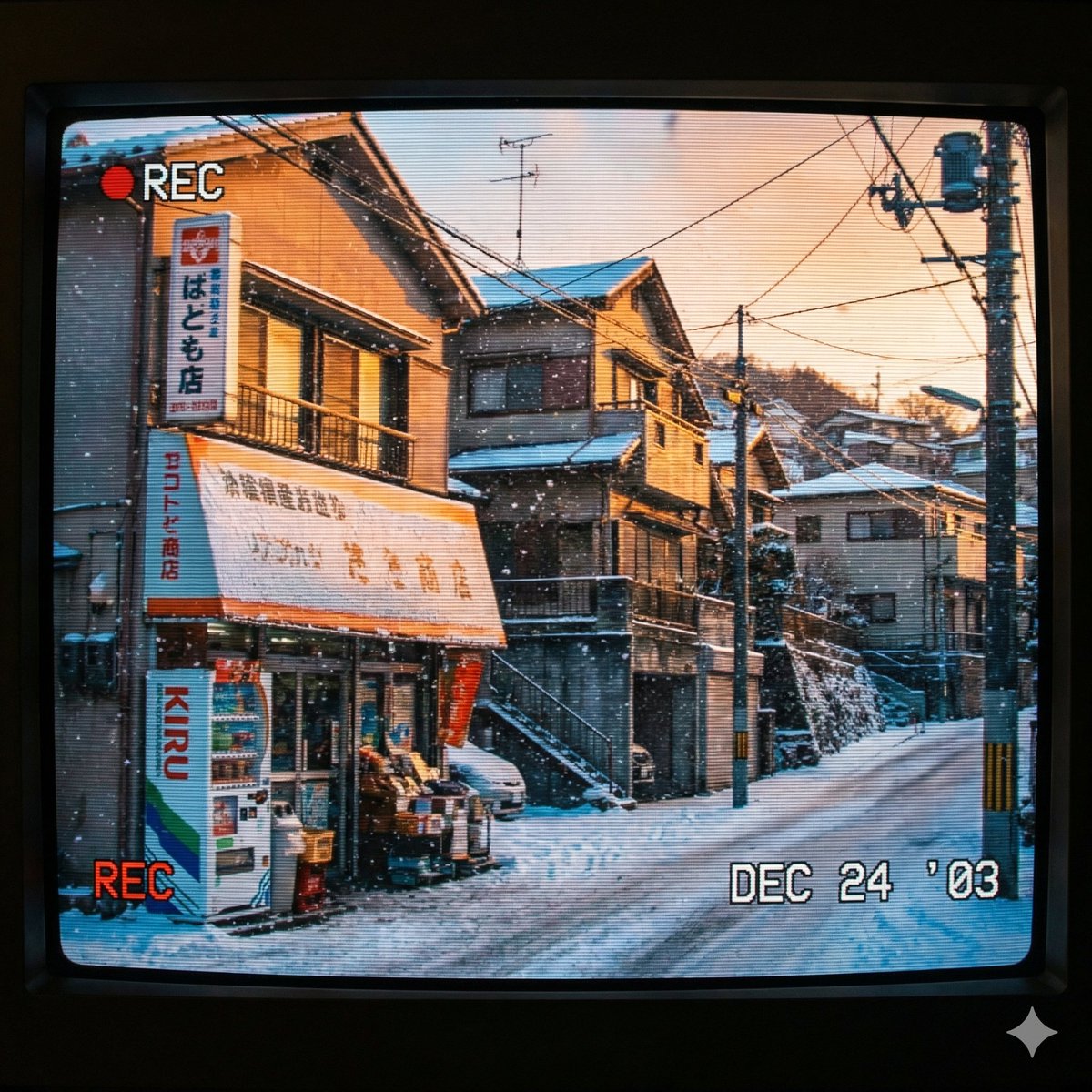 Nostalgic 2000s Japanese Suburb — example 2