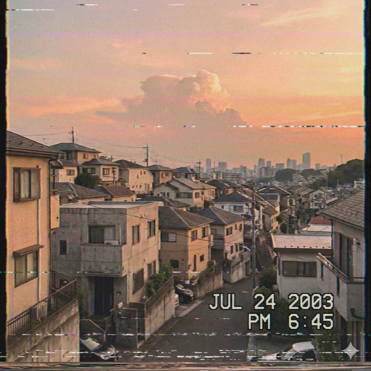 Nostalgic 2000s Japanese Suburb — example 3