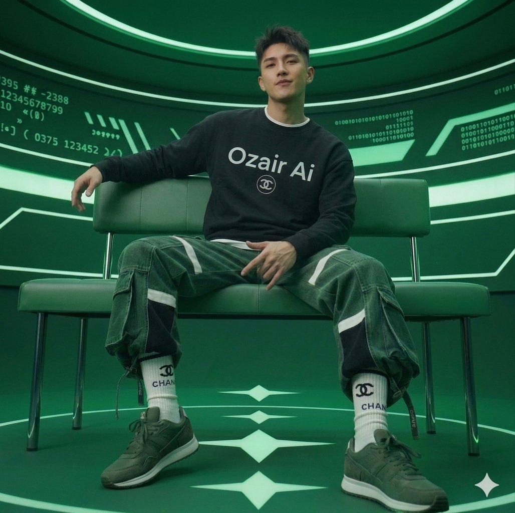 Futuristic Studio Portrait