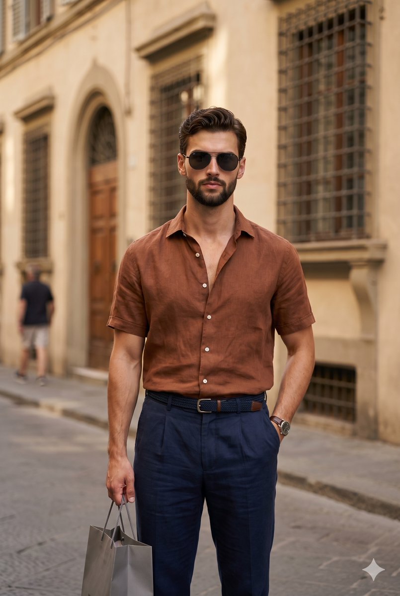 European Urban Menswear Style Portrait — example 1