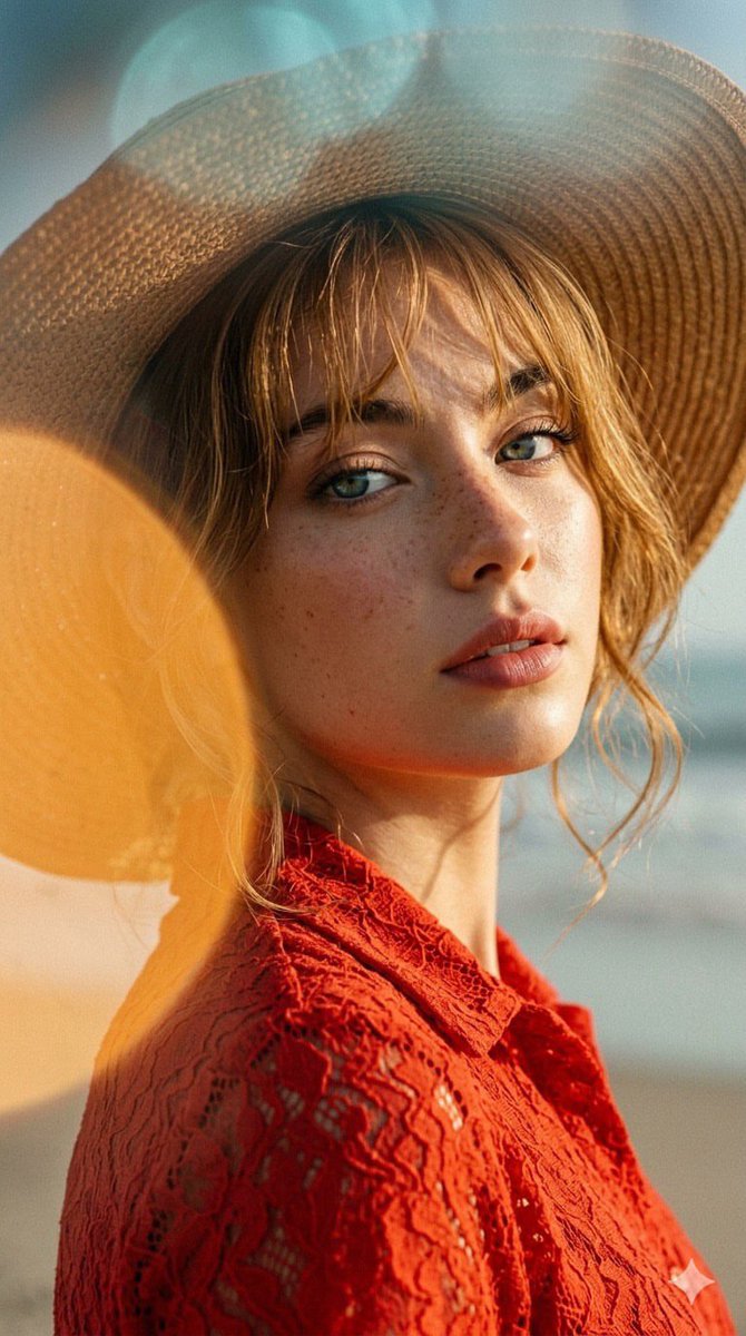 Golden Hour Fashion Portrait — example 2