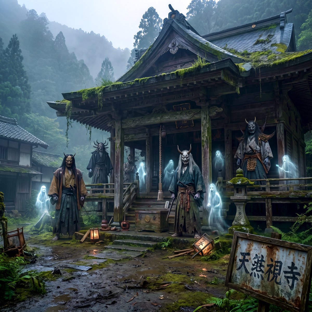 Old Japanese Haunted House — example 1
