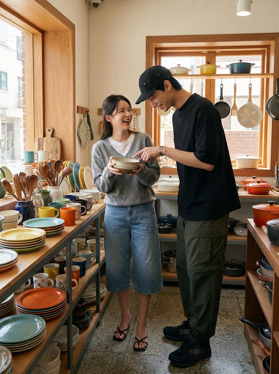Shopping date scenario prompt — example 1