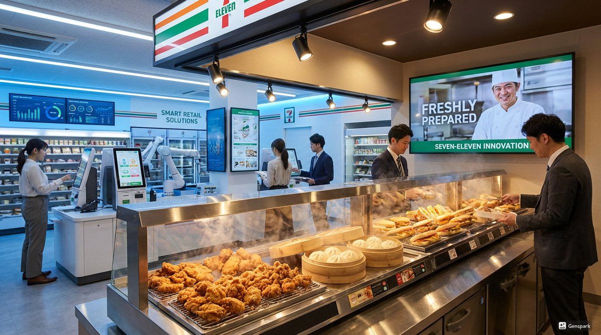 Futuristic store visualization — example 1