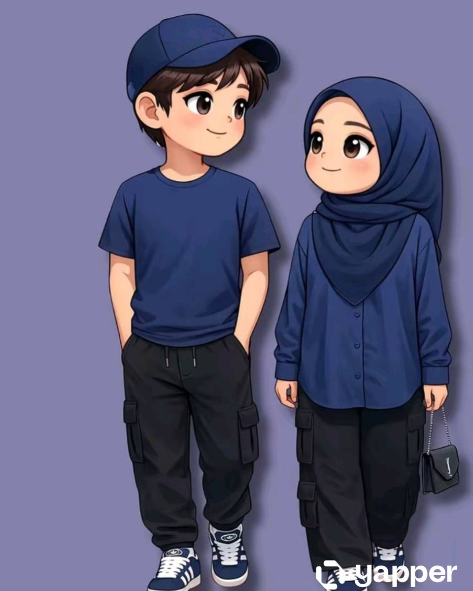 Anime Couple Vector Illustration