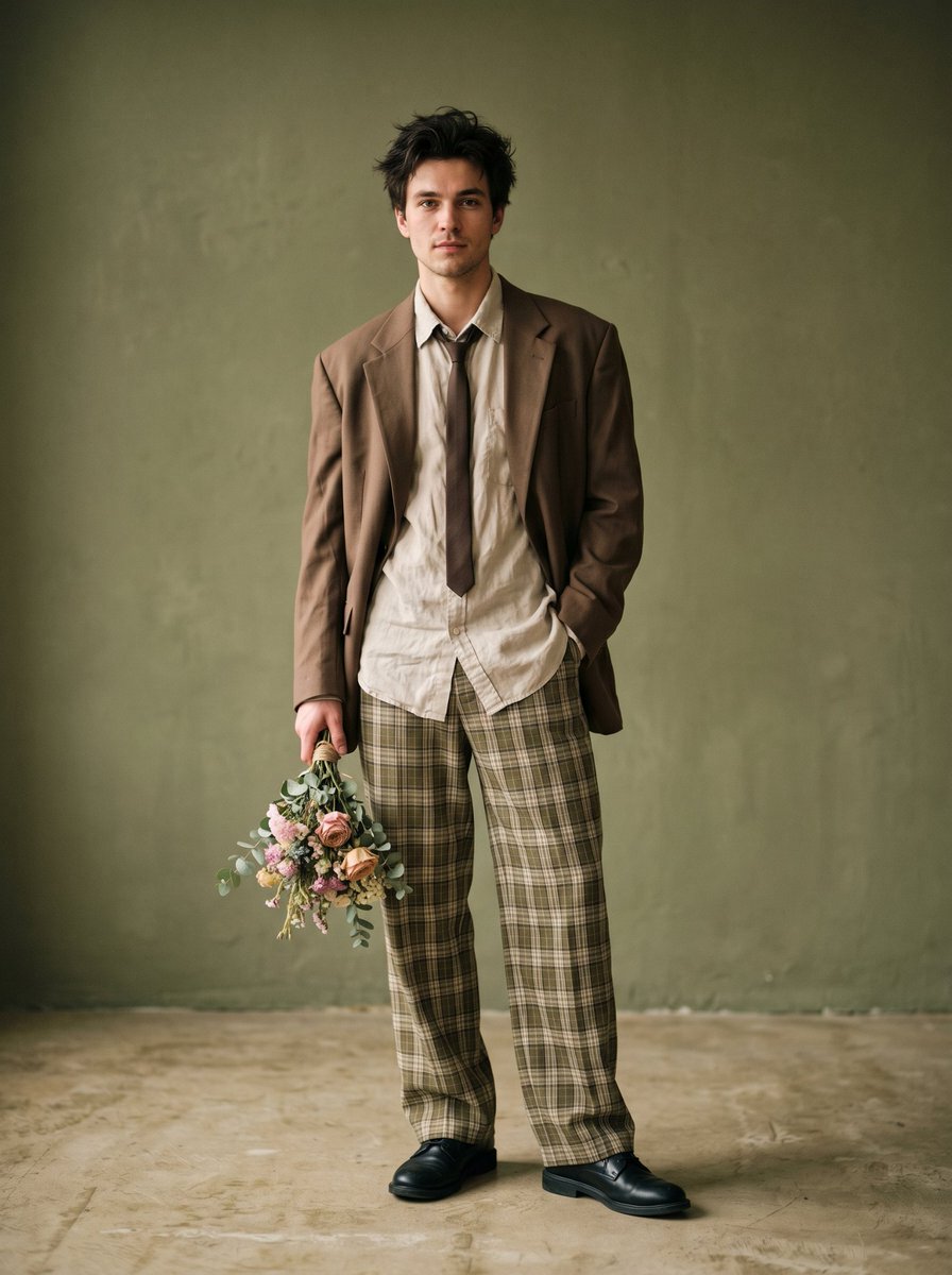 Fashion Editorial Studio Portrait