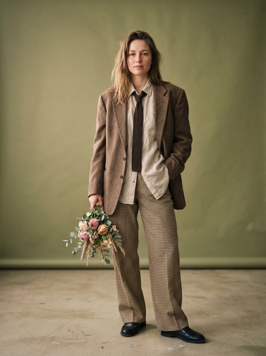 Fashion Editorial Studio Portrait — example 2