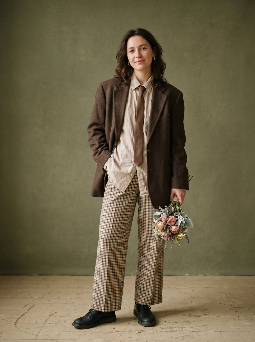 Fashion Editorial Studio Portrait — example 3