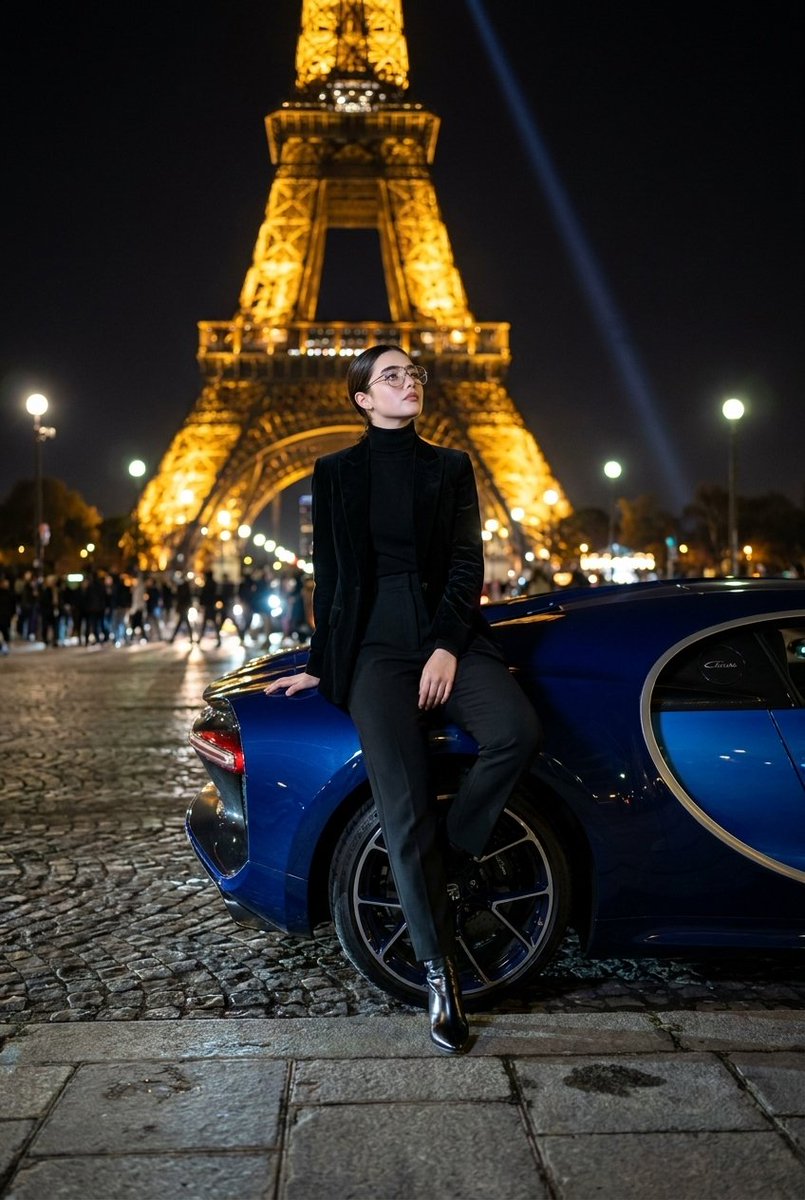 Fashion Editorial at Trocadéro — example 1