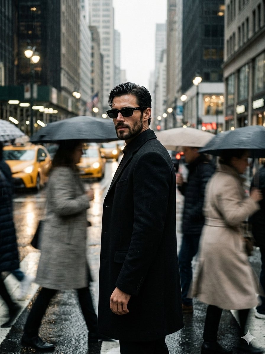 Urban Isolation Portrait — example 1