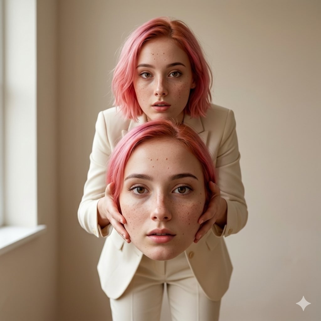 Surreal Conceptual Fashion Portrait — example 2