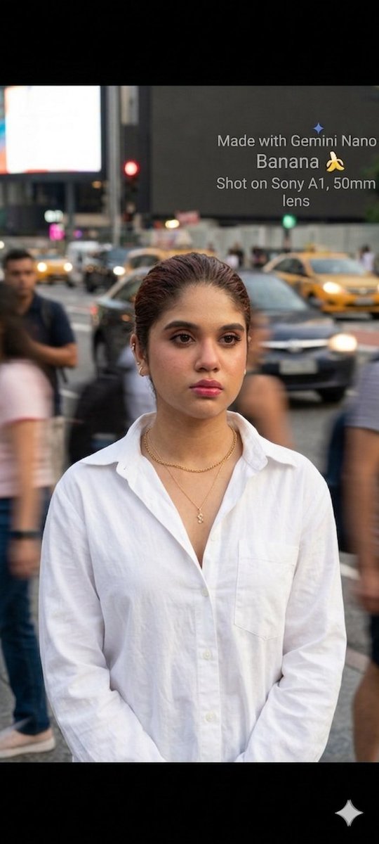 Cinematic Street Portrait with Motion Contrast — example 1