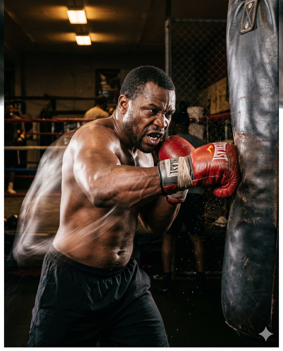 Boxer Training Action Shot — example 1