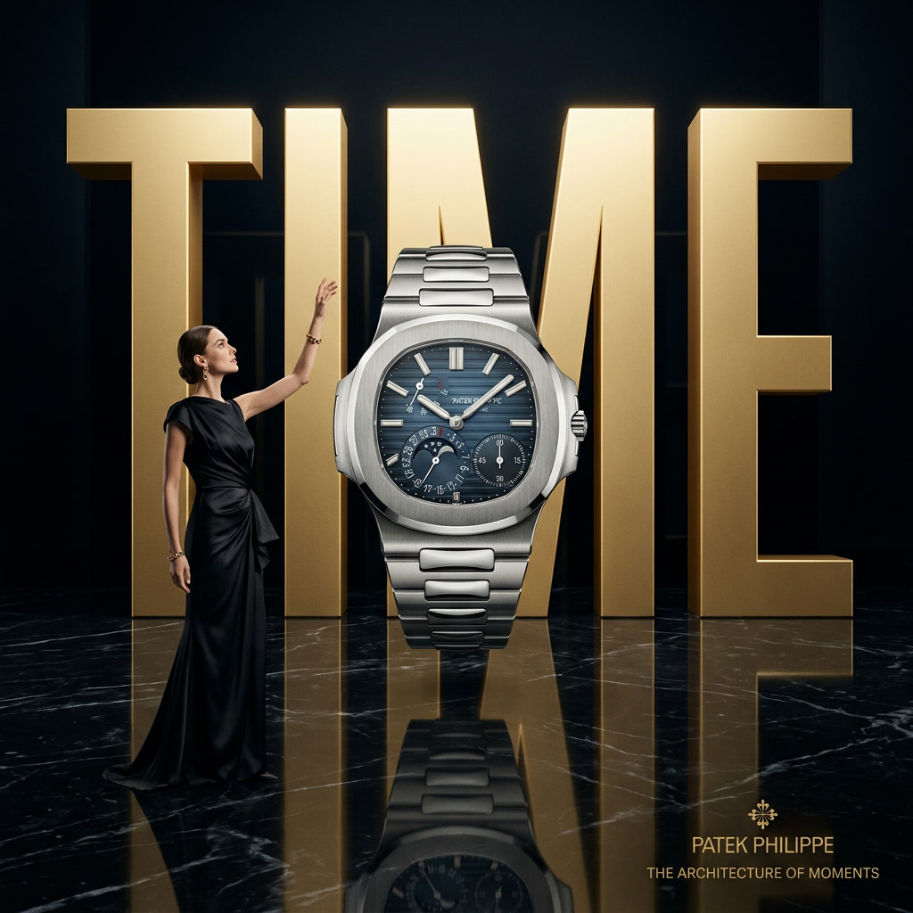 Cinematic Luxury Watch Advertisement Prompt — example 1