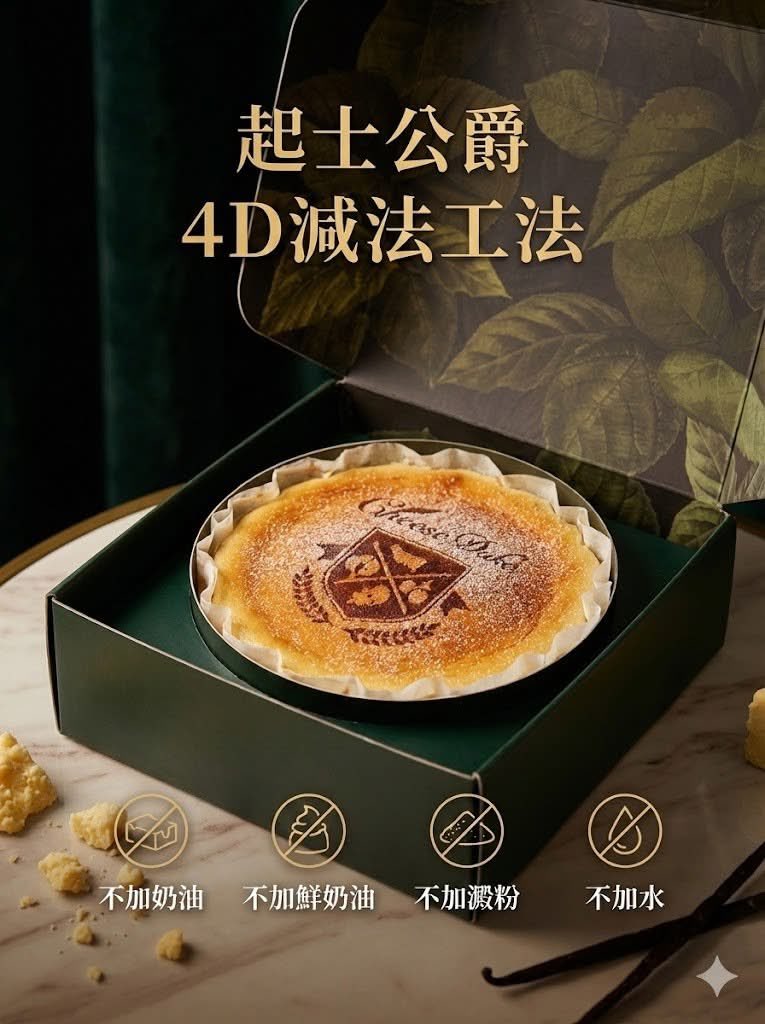Professional cake advertising photo — example 1