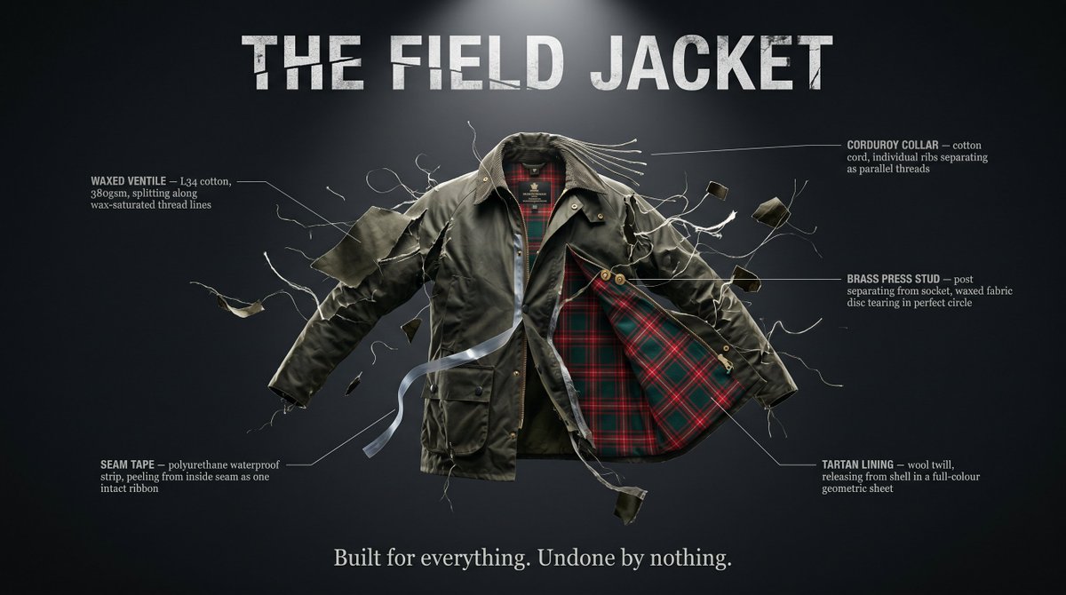 Garment Deconstruction Freeze Frame — example 4