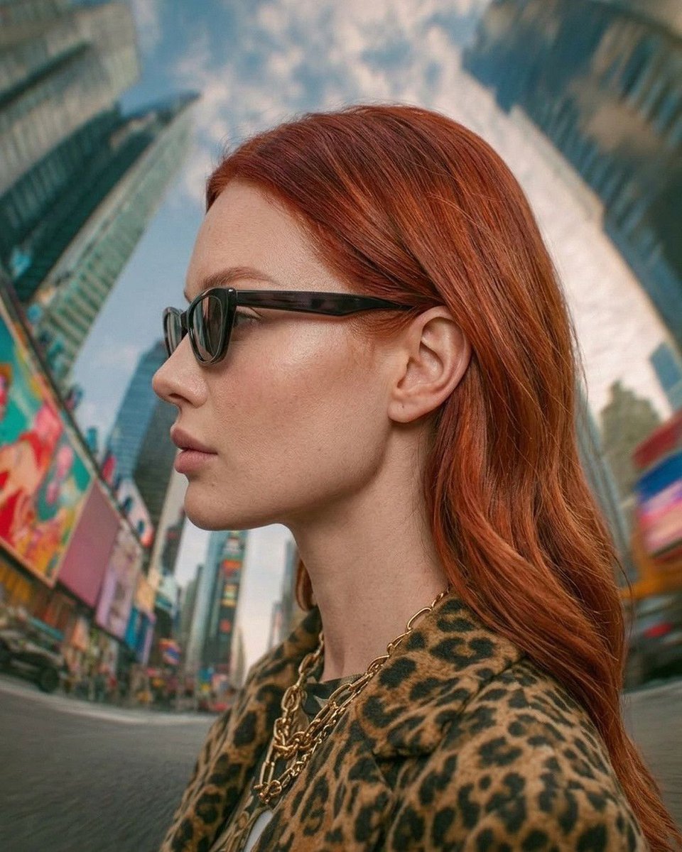 Urban Fashion Symmetrical Portrait — example 2