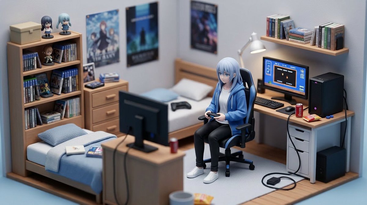 Miniature Diorama Style Image Prompt — example 1