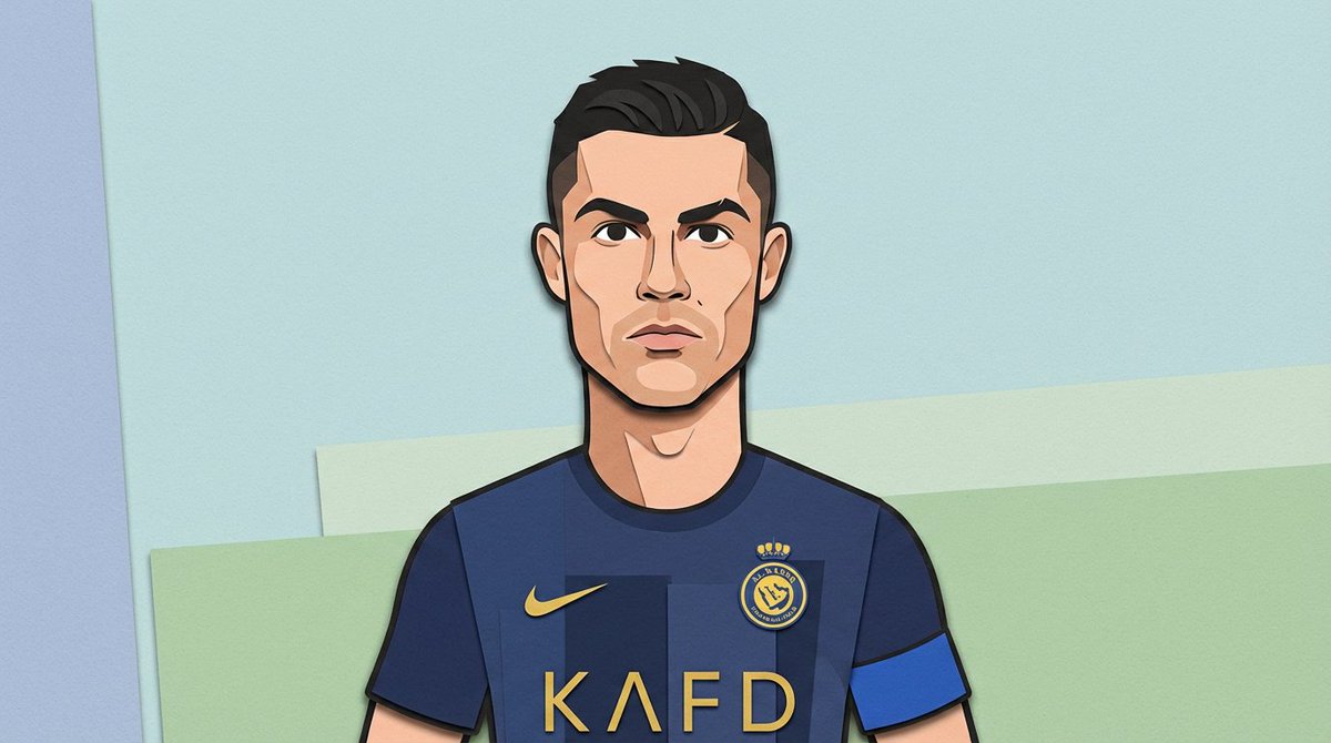 Cut-Out Animation Style Portrait — example 3