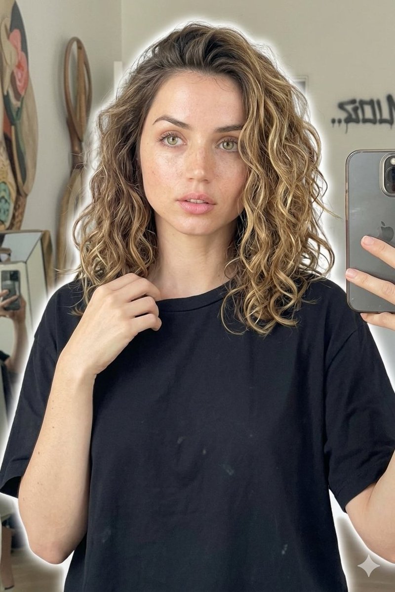 Candid Mirror Selfie Beauty Portrait — example 1