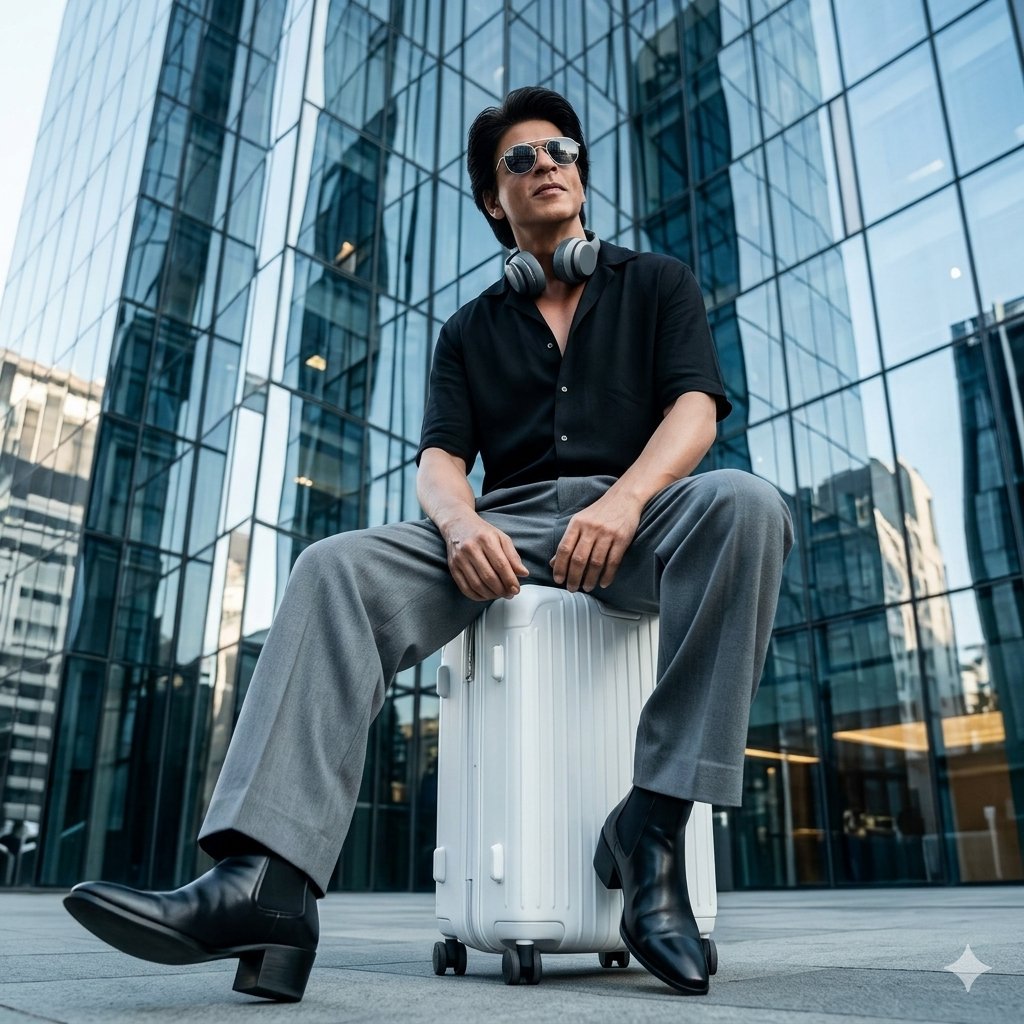 Urban Plaza Fashion Portrait