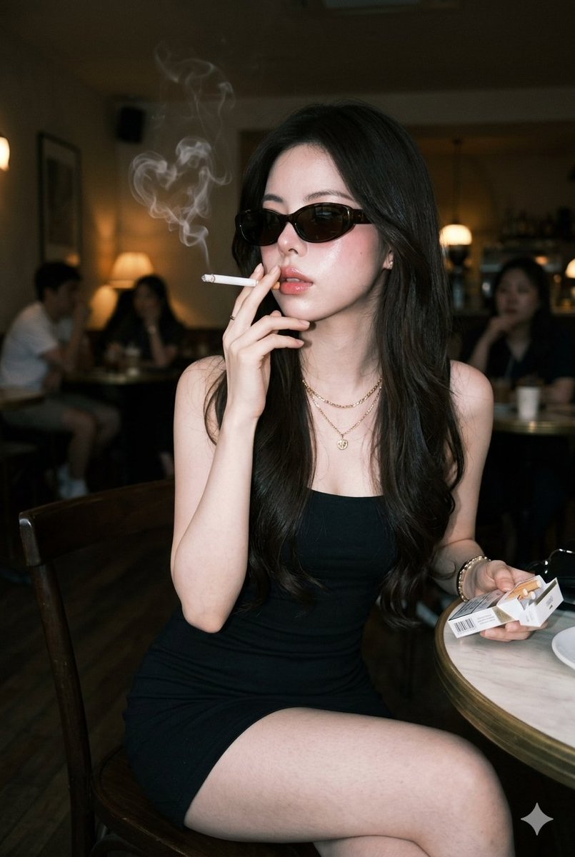 Digicam Aesthetic Nightlife Portrait