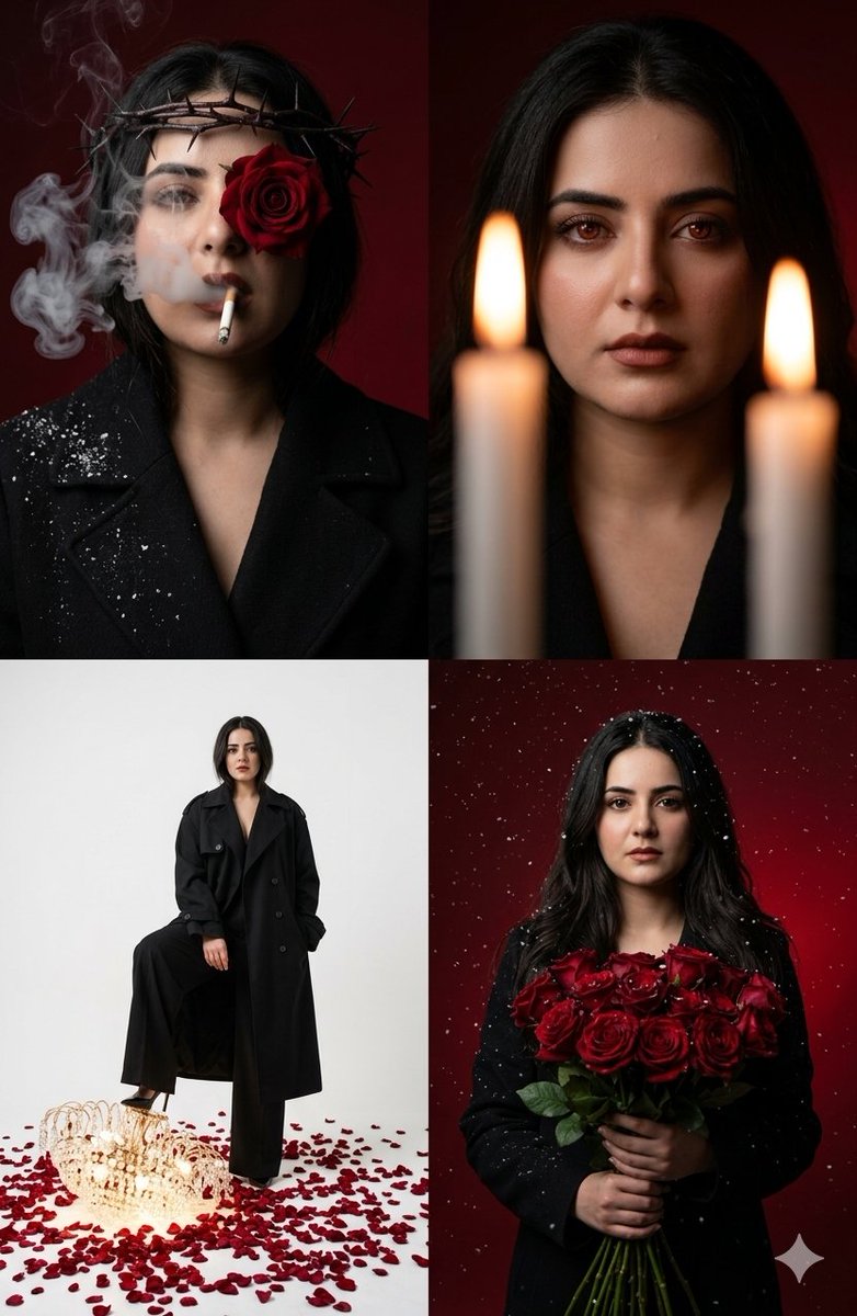 Neo-Noir Editorial Collage