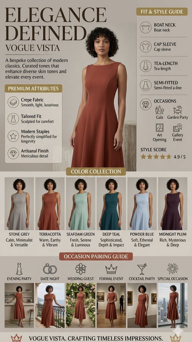 High-Fashion Marketing Infographic