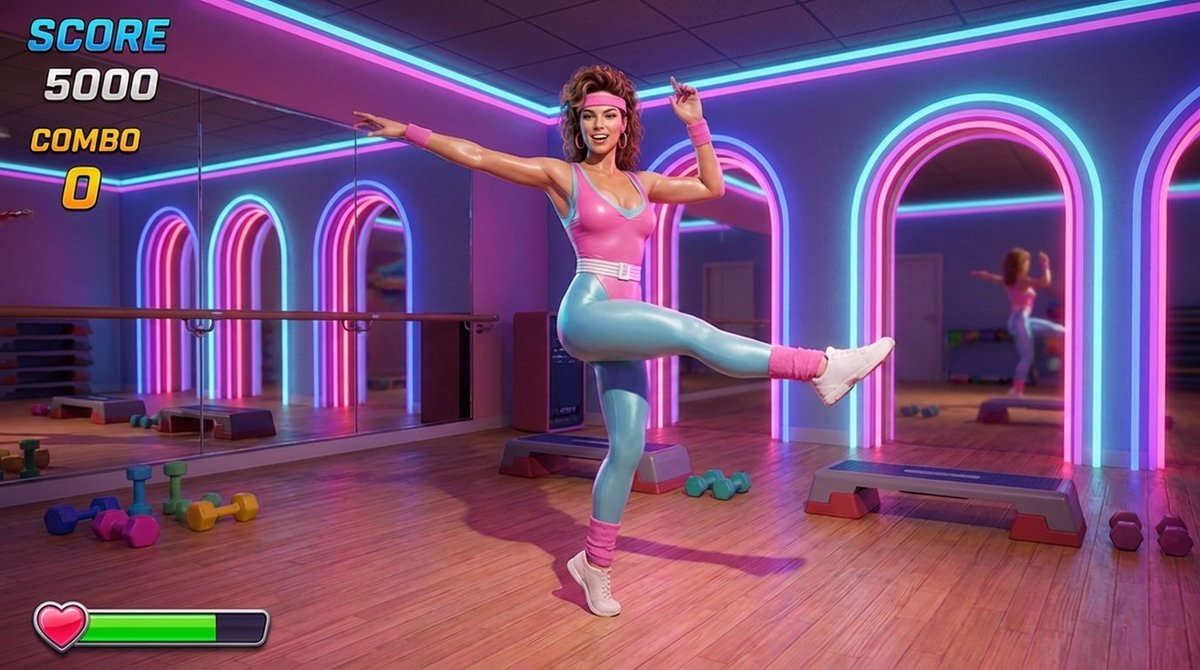 3D Video Game Character Workout — example 1