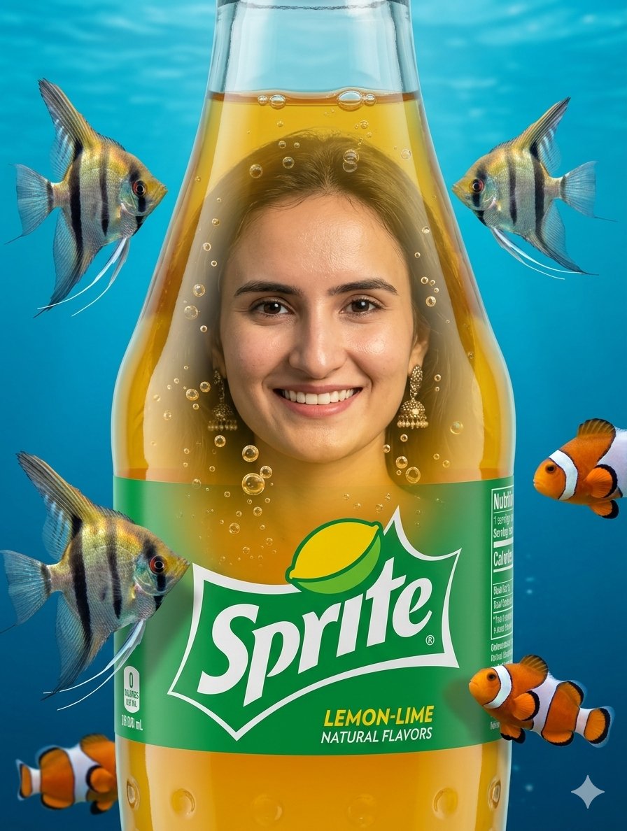Surreal Sprite Bottle Artwork — example 1