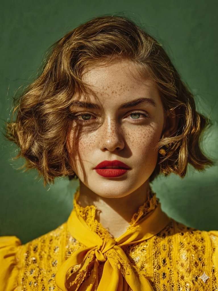 High-Fashion Magazine Cover Portrait — example 1