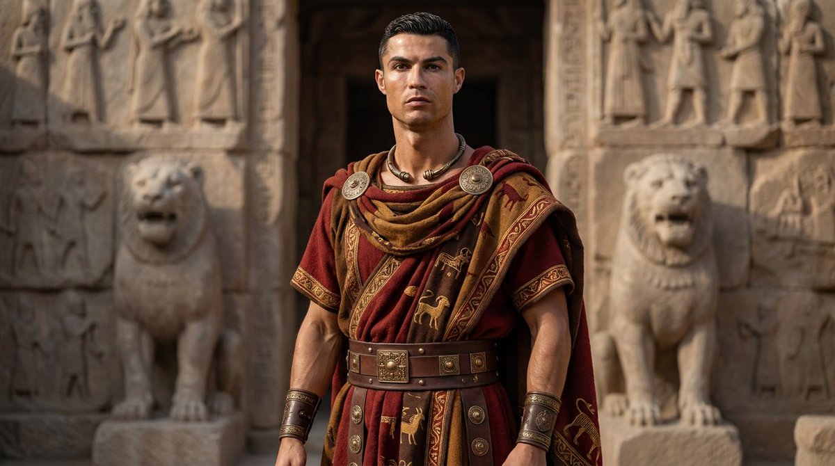 Hittite Ceremonial Cloak Portrait — example 2