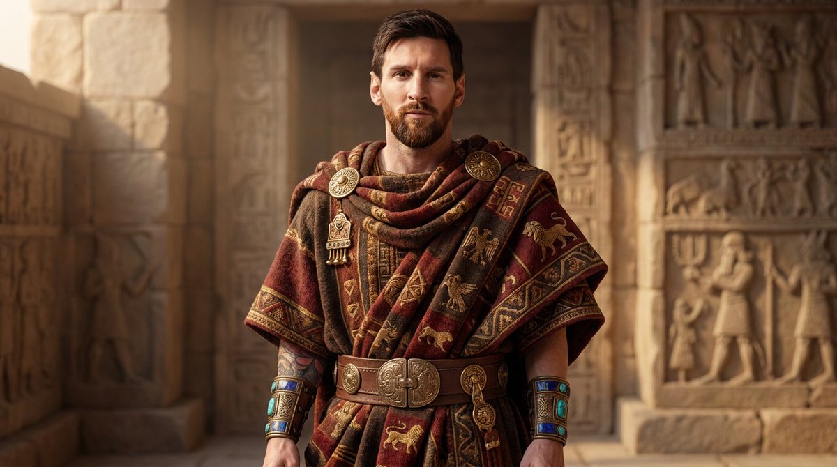 Hittite Ceremonial Cloak Portrait — example 3