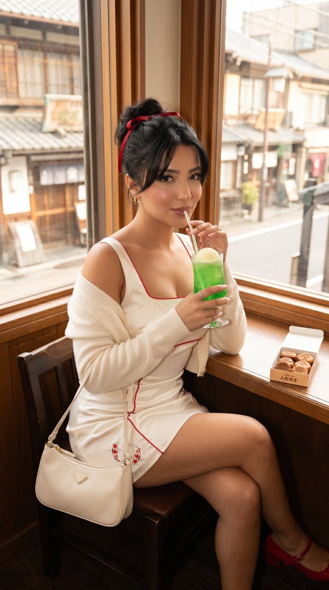 Retro Tokyo Girl Lifestyle Photography — example 1