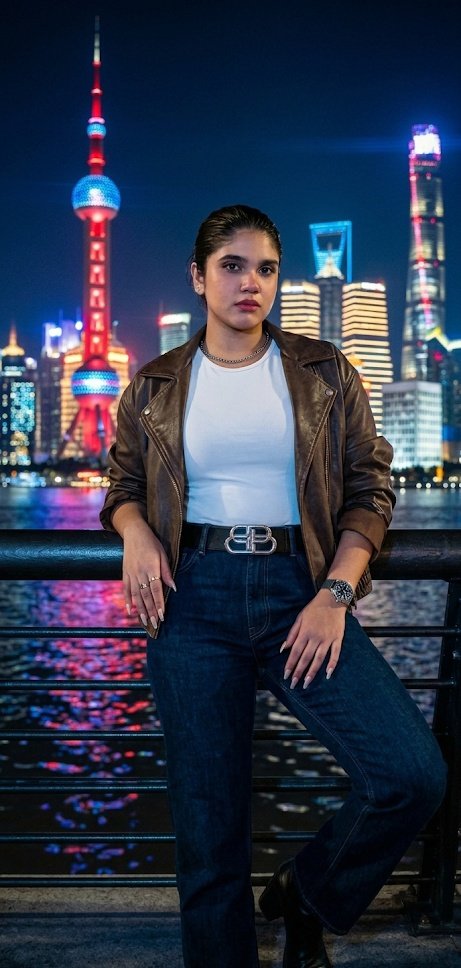 Shanghai Bund Night Photography — example 1