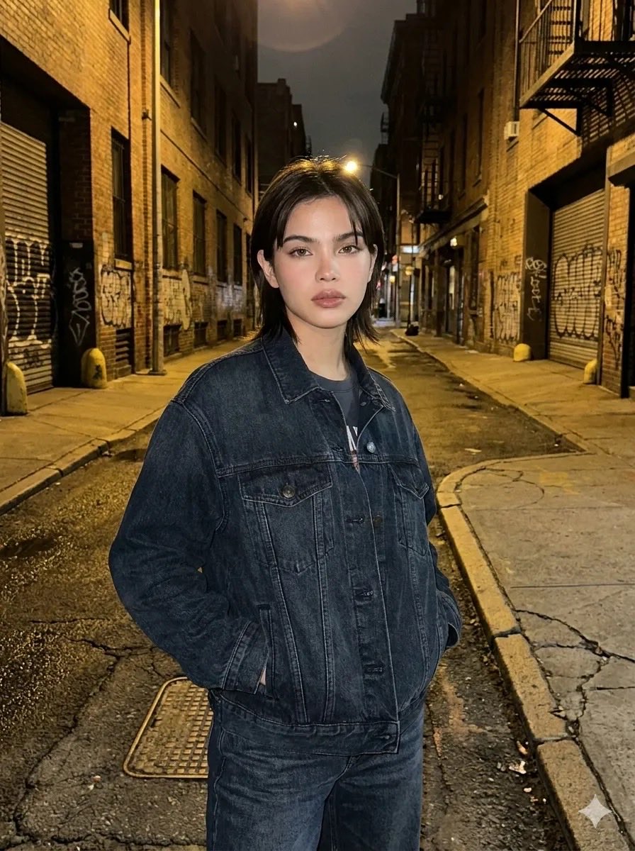 Cinematic Urban Night Portraits — example 1
