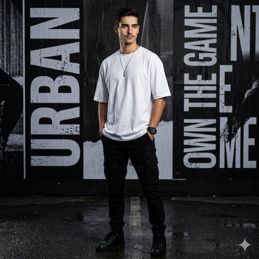 Urban Noir Fashion Editorial โ example 1