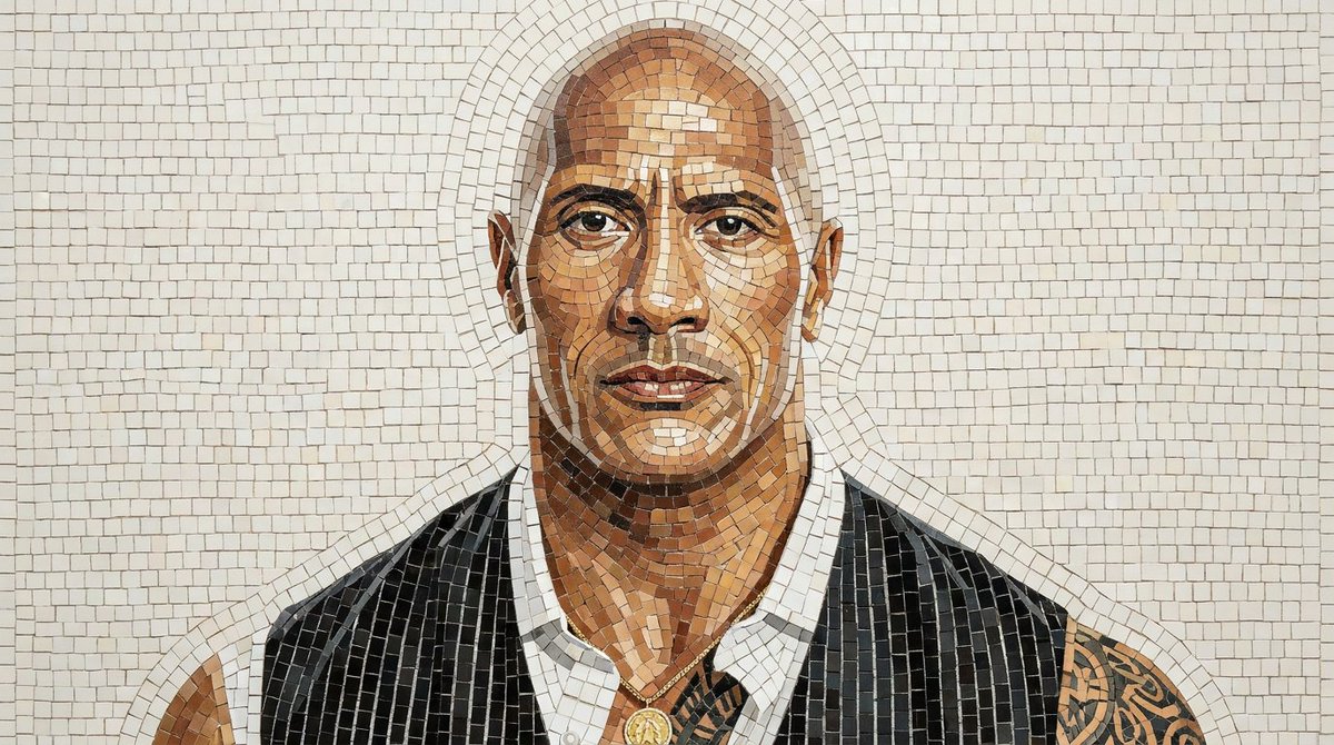 Mosaic Portrait Style Image — example 4