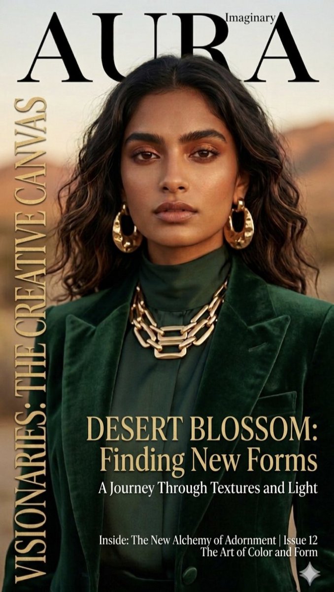 Editorial Magazine Cover Design — example 1