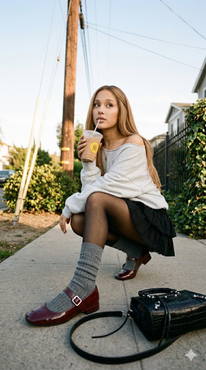 Candid Suburban Sidewalk Portrait — example 2