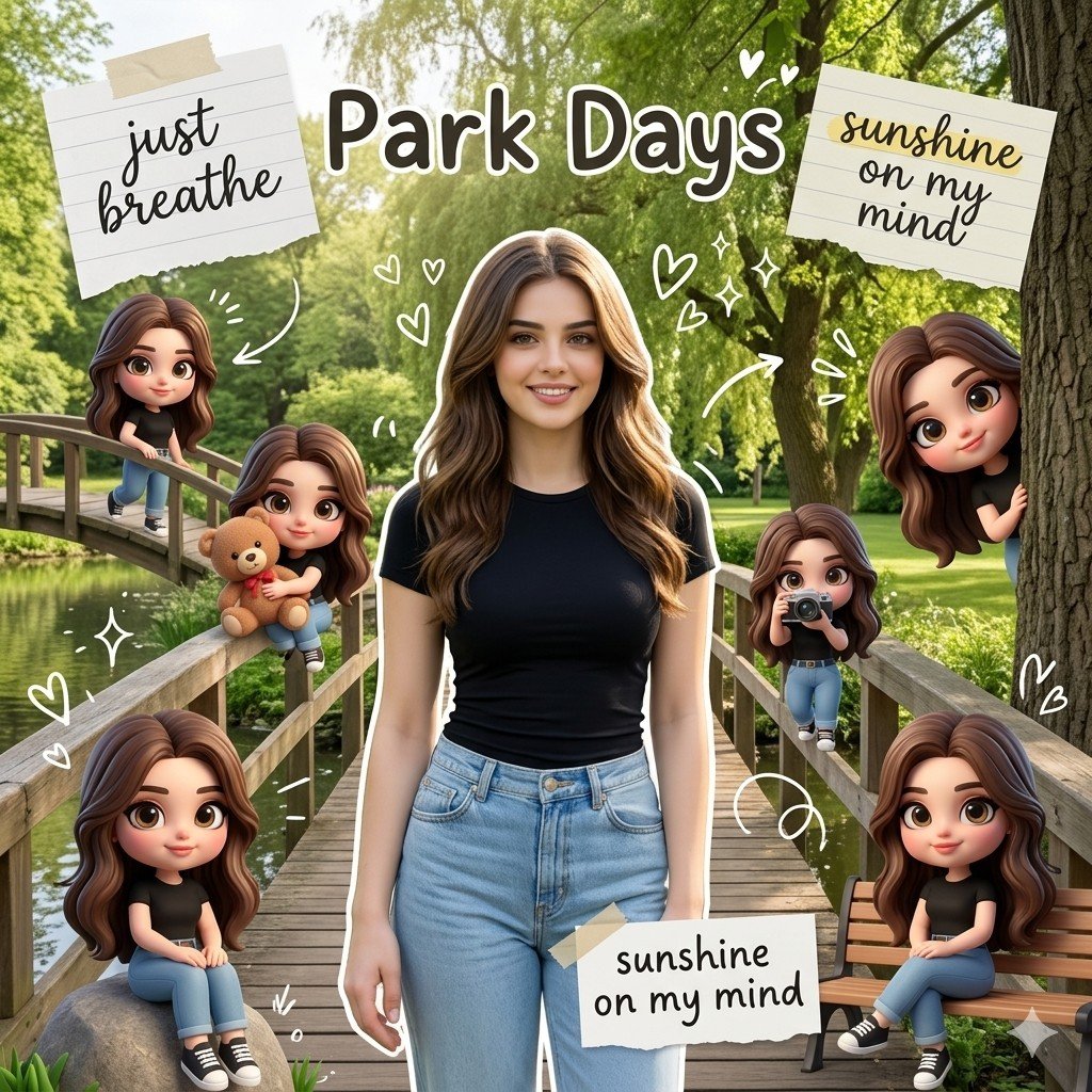 Park Days Digital Collage — example 1