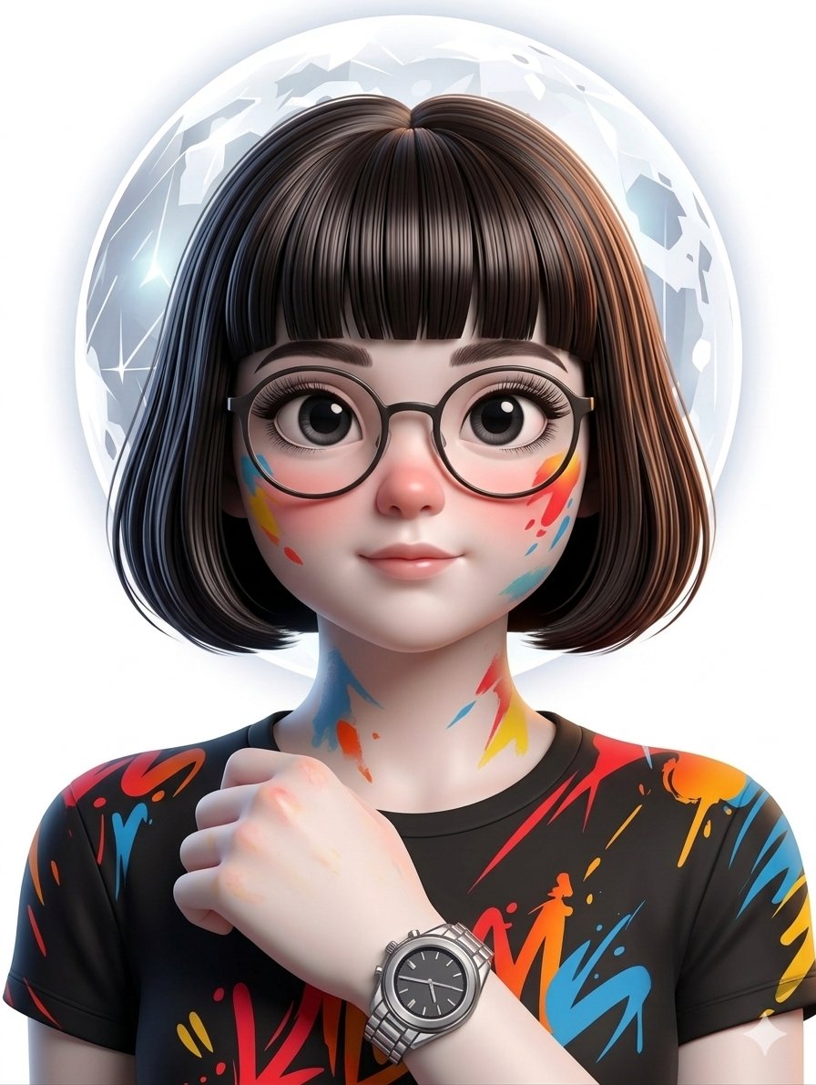 Vector Pop Art Portrait — example 1