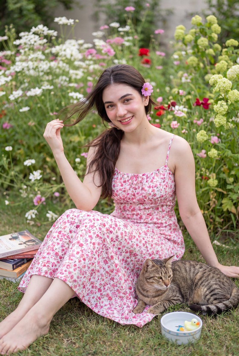 Dreamy Secret Garden Portrait — example 1