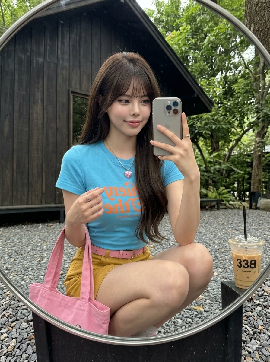 iPhone Mirror Selfie Realism — example 1