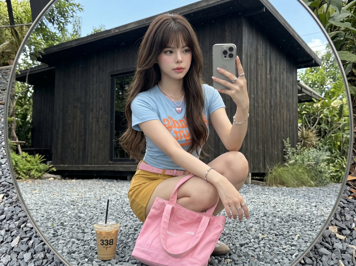 iPhone Mirror Selfie Realism — example 2