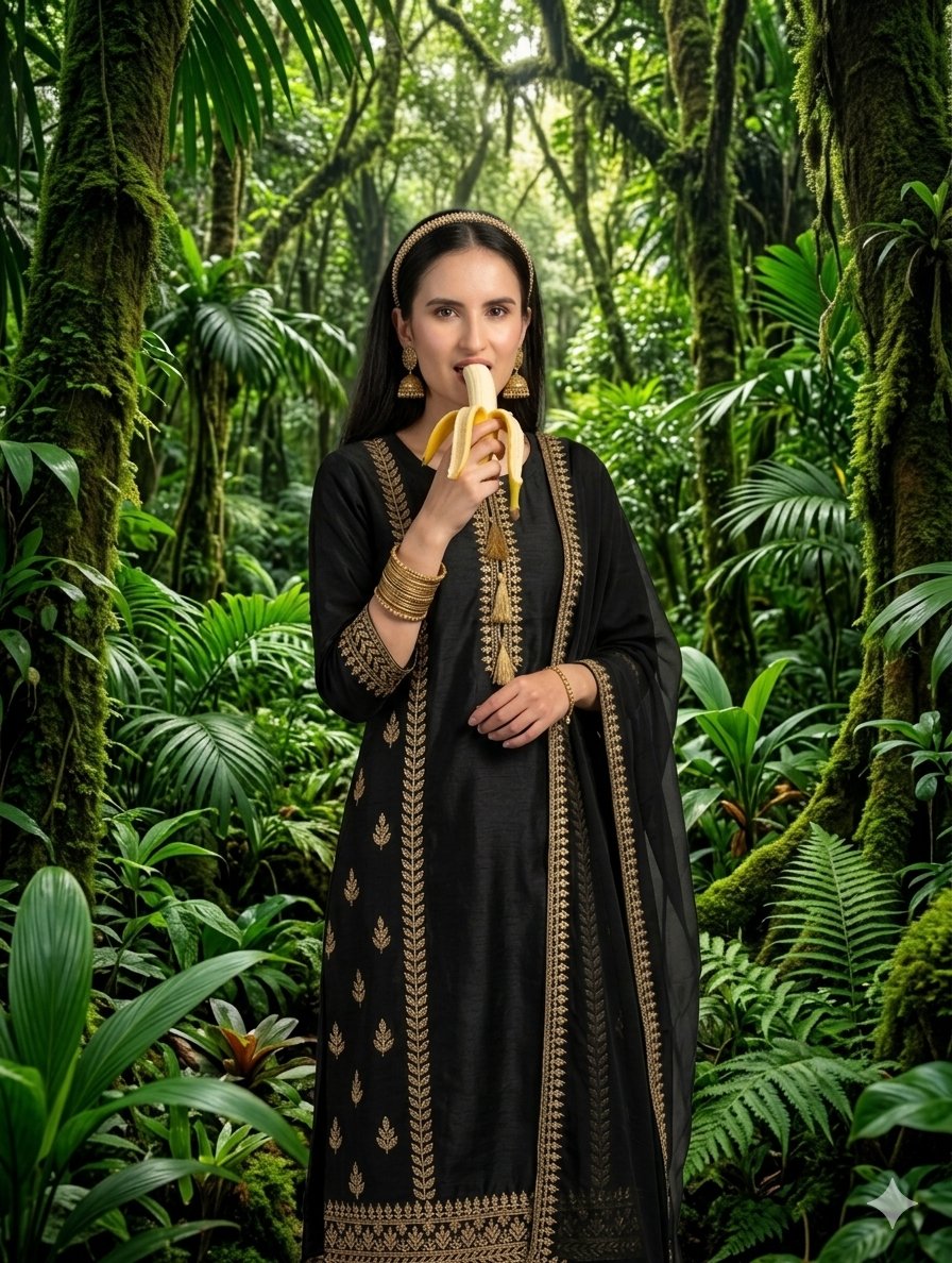 Traditional Jungle Portrait