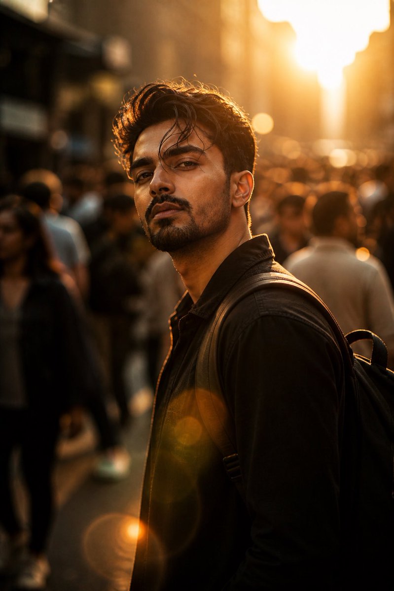 Cinematic Urban Portrait — example 1