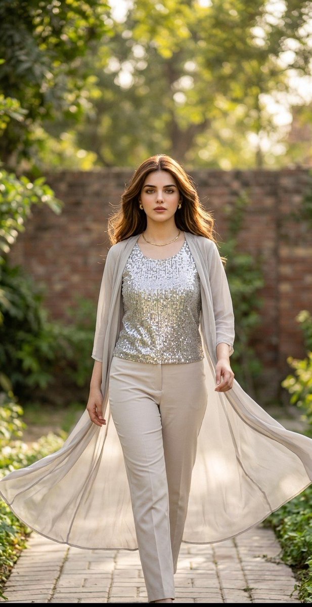 Elegant Garden Fashion Editorial — example 1