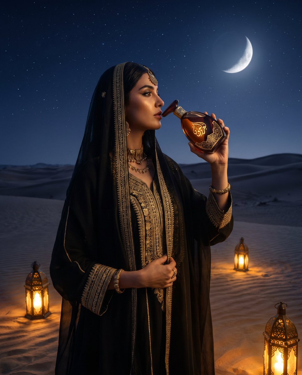 Arabian Desert Luxury Product Shot — example 1